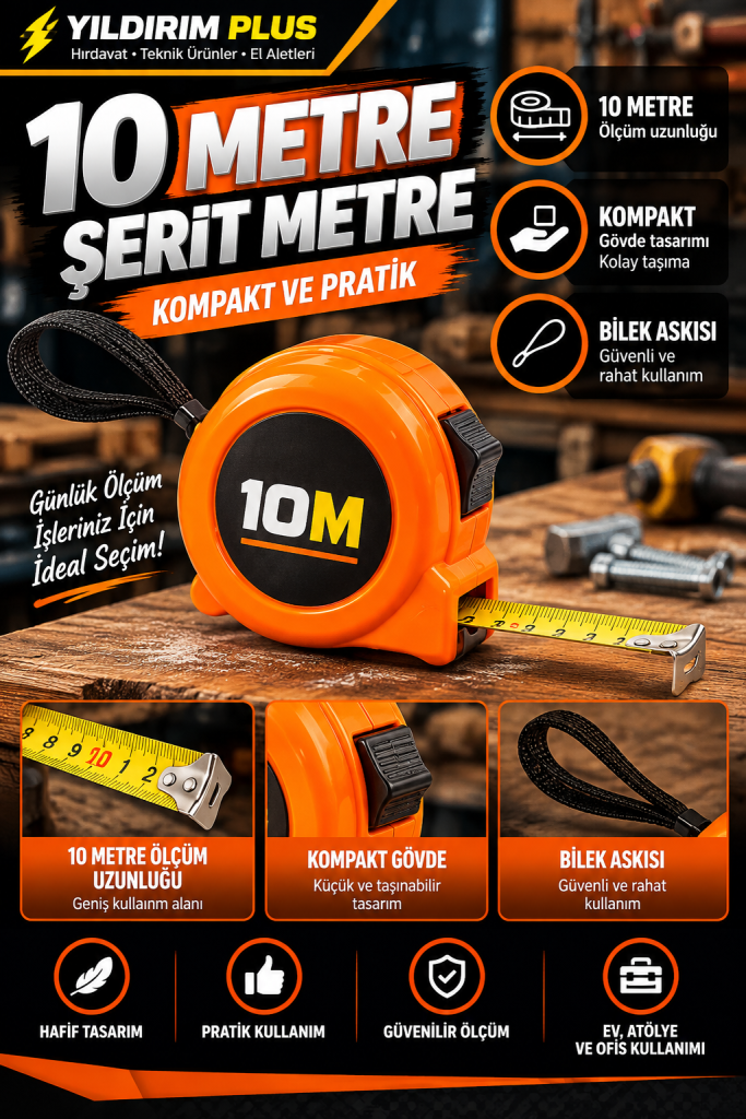 10 metre Şerit metre tanıtım posteri