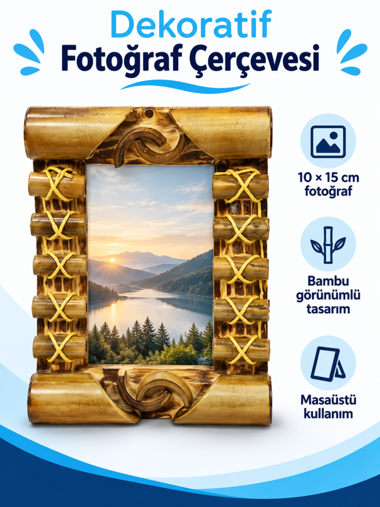 Dekoratif Fotoğraf Çerçevesi ürün bannerı