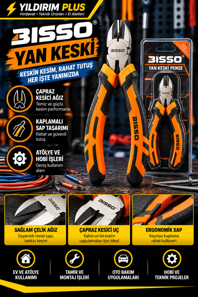 bİsso yan keski profesyonel tanıtım posteriyesi