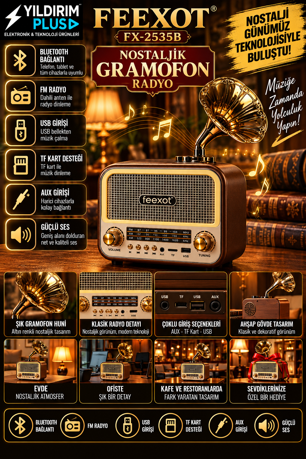 feexot nostalgik gramofon radyo reklamı feexot nostalgik gramofon radyo reklamı
