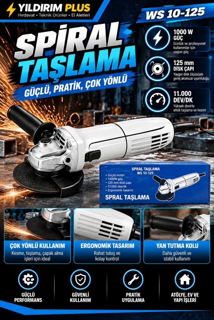 güçlü spiral taşlama tanıtım posteri