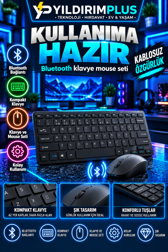 kablosuz Özgürlük kompakt bluetooth seti