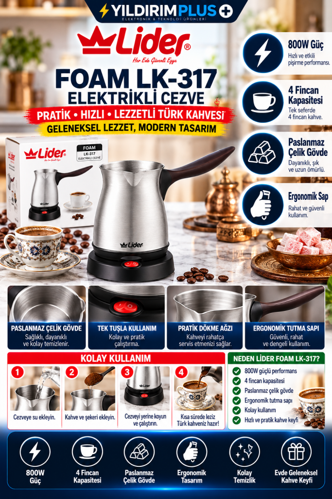 lider foam elektrikli cezve tanıtım posteri (1)