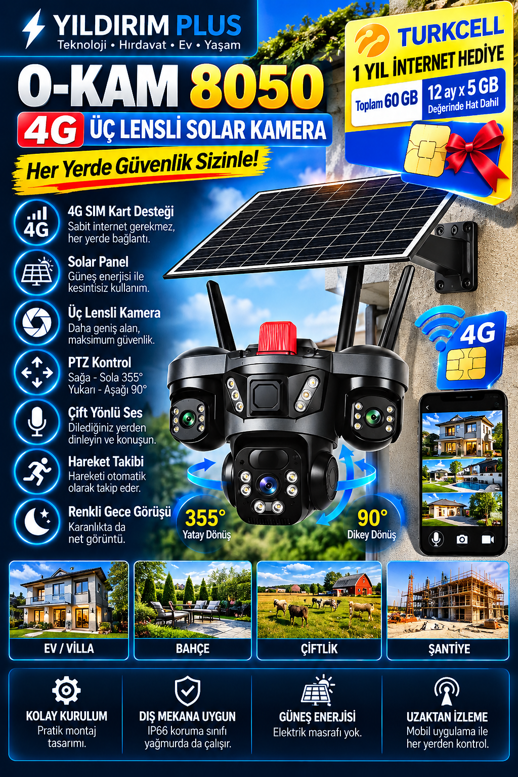 o kam 8050 solar güvenlik kamerası o kam 8050 solar güvenlik kamerası
