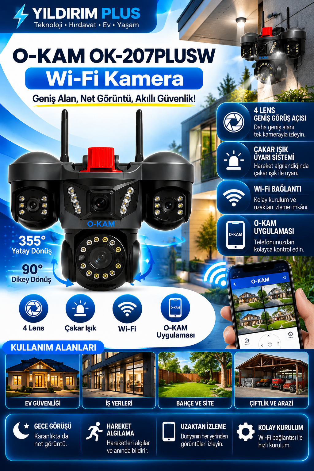 o kam wi‑fi kamera akıllı güvenlik o kam wi‑fi kamera akıllı güvenlik