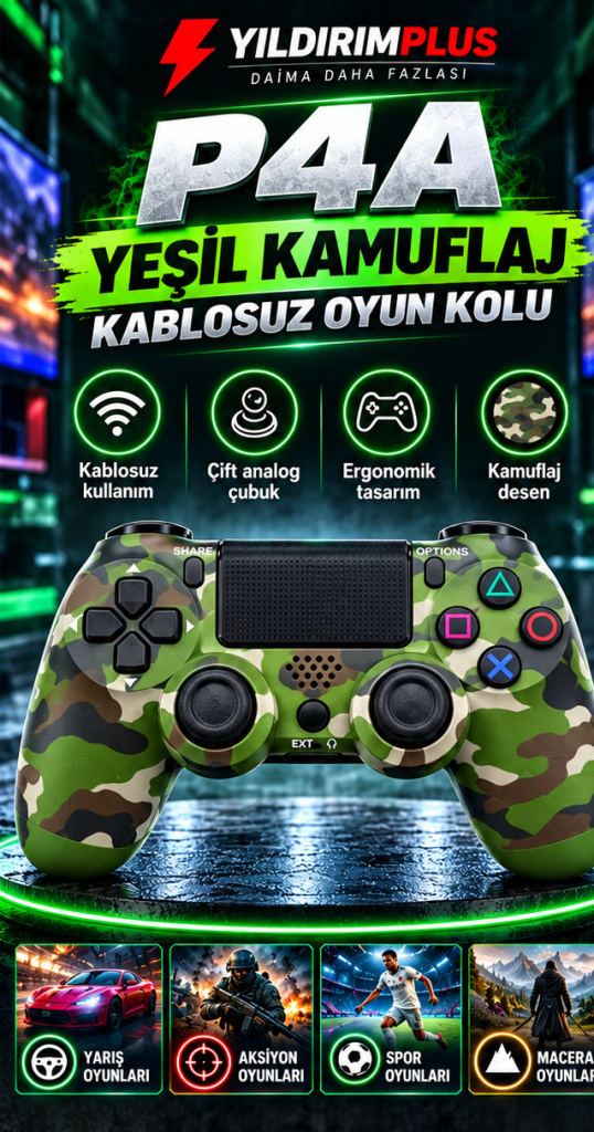 p4a yesil satis ayri