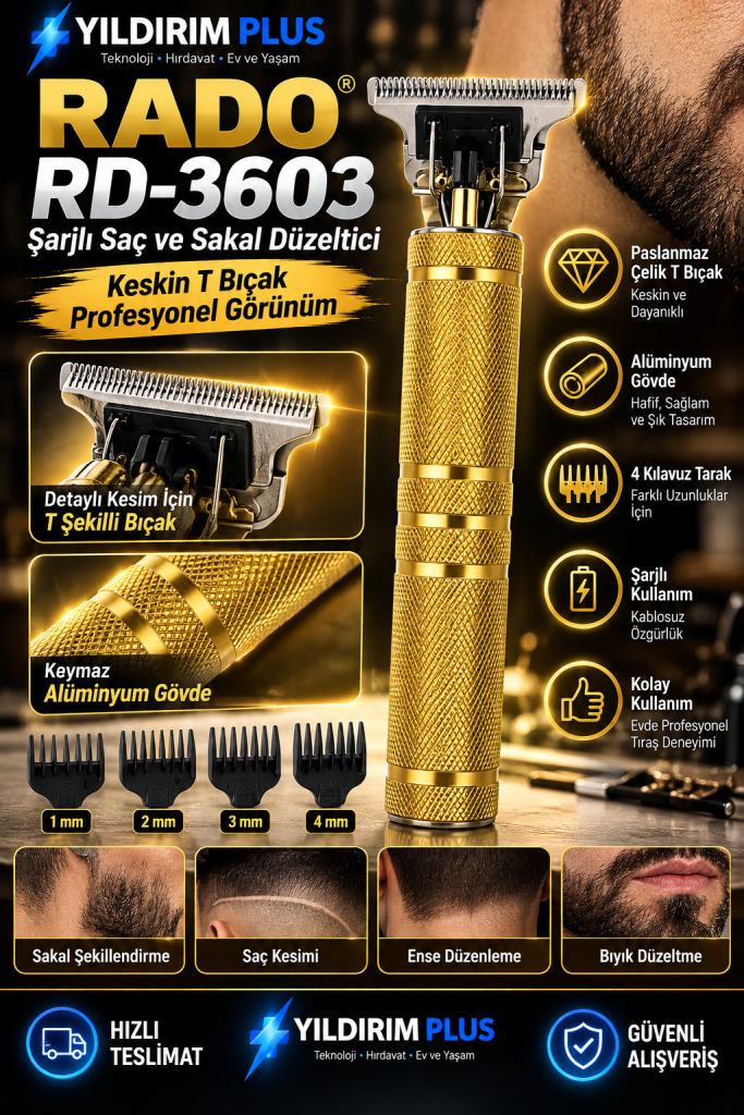 rado rd 3603 profesyonel tıraş makinesi (1)