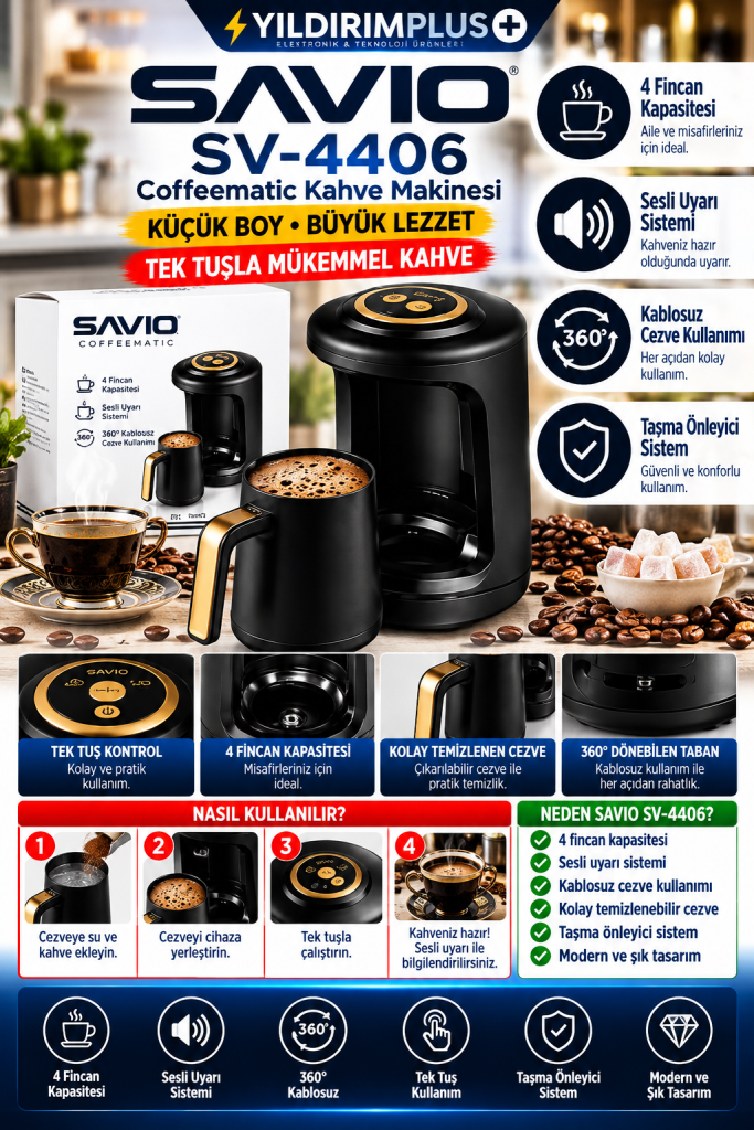 savio coffeematic kahve makinesi tanıtımı (1)