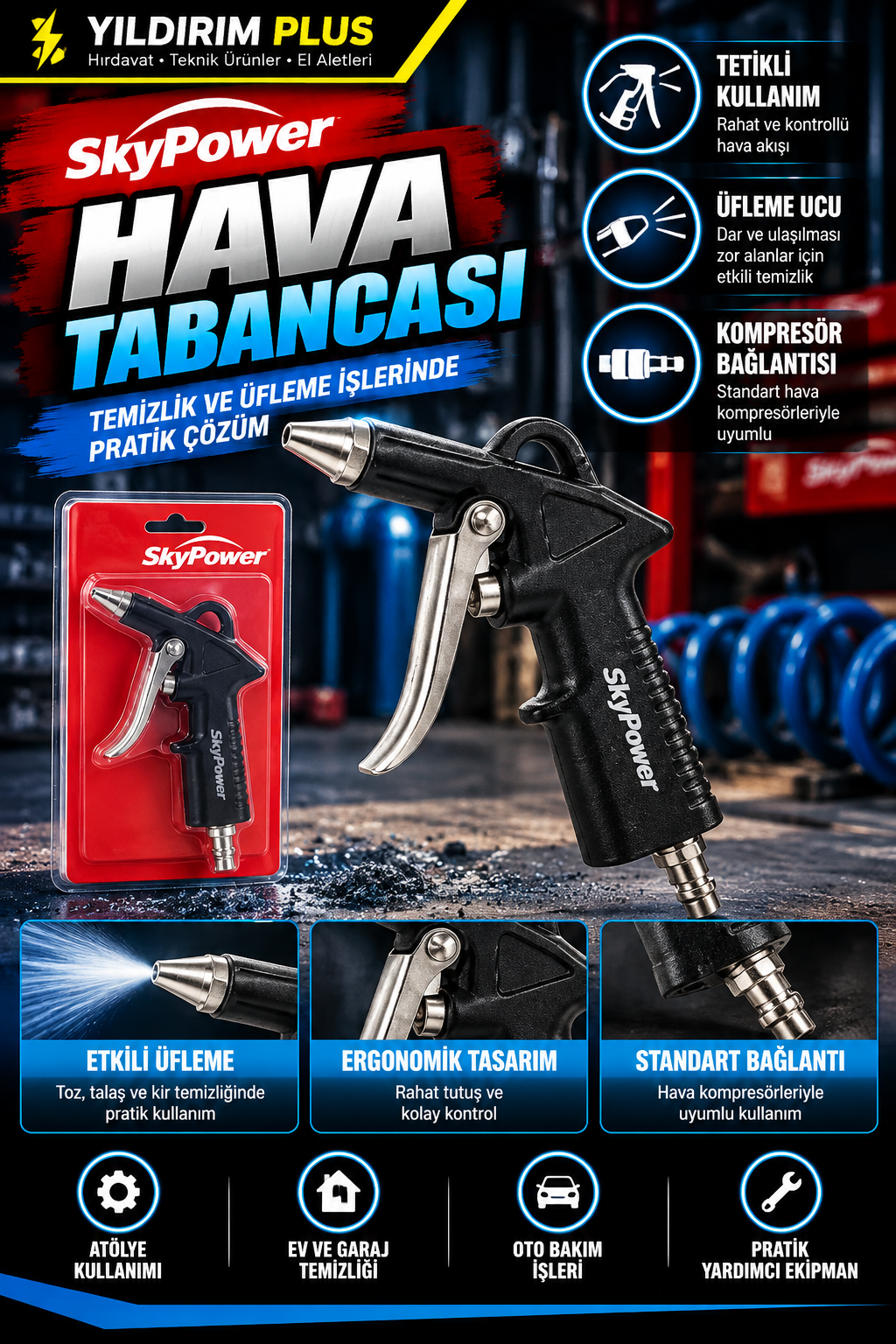 skypower hava tabancası tanıtım posteri skypower hava tabancası tanıtım posteri
