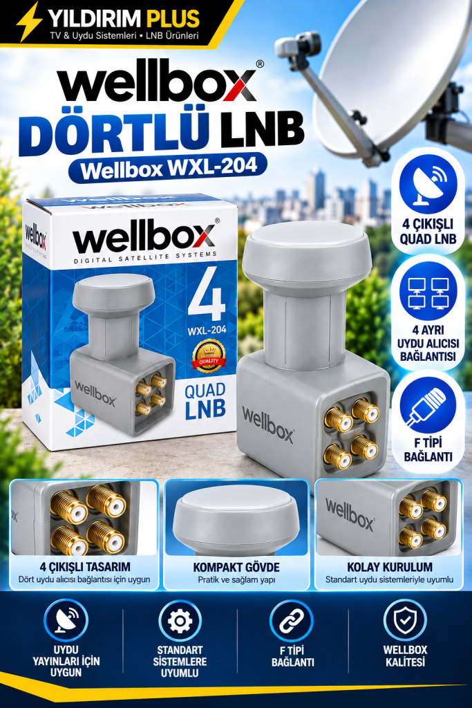 wellbox dörtlü lnb tanıtım posteri