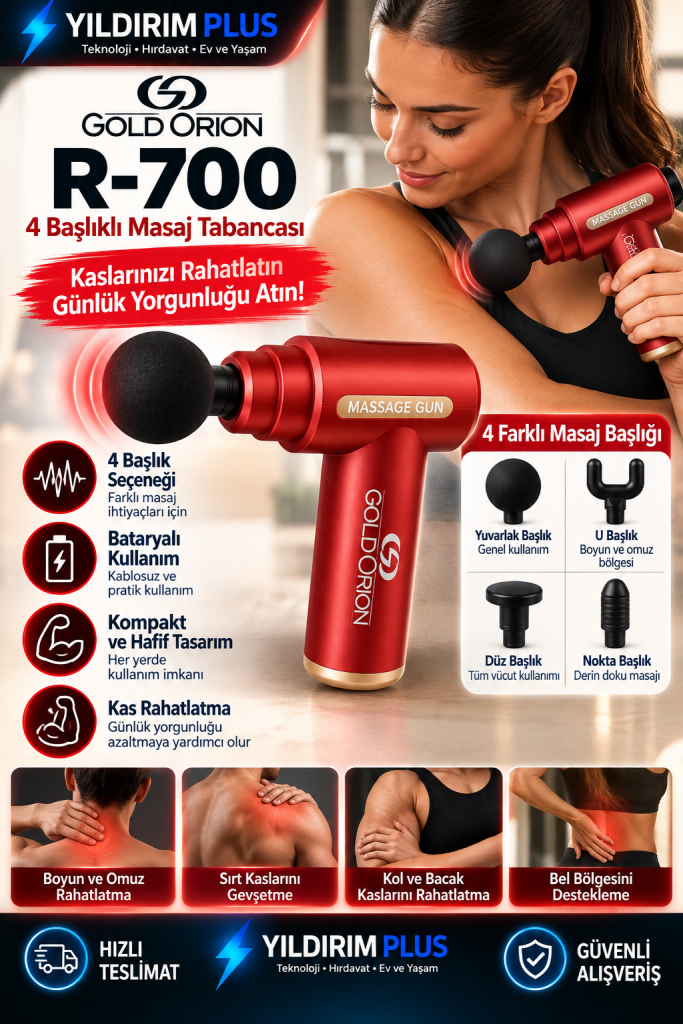 yıldırım plus r 700 masaj tabancası