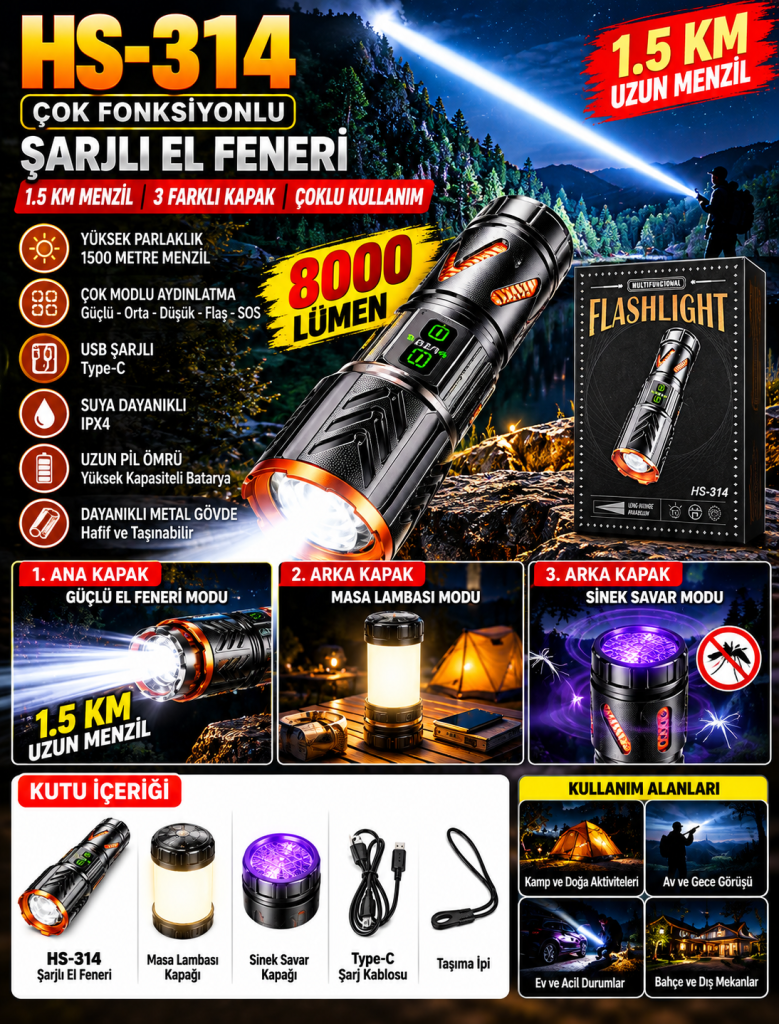 yüksek menzilli fenerl