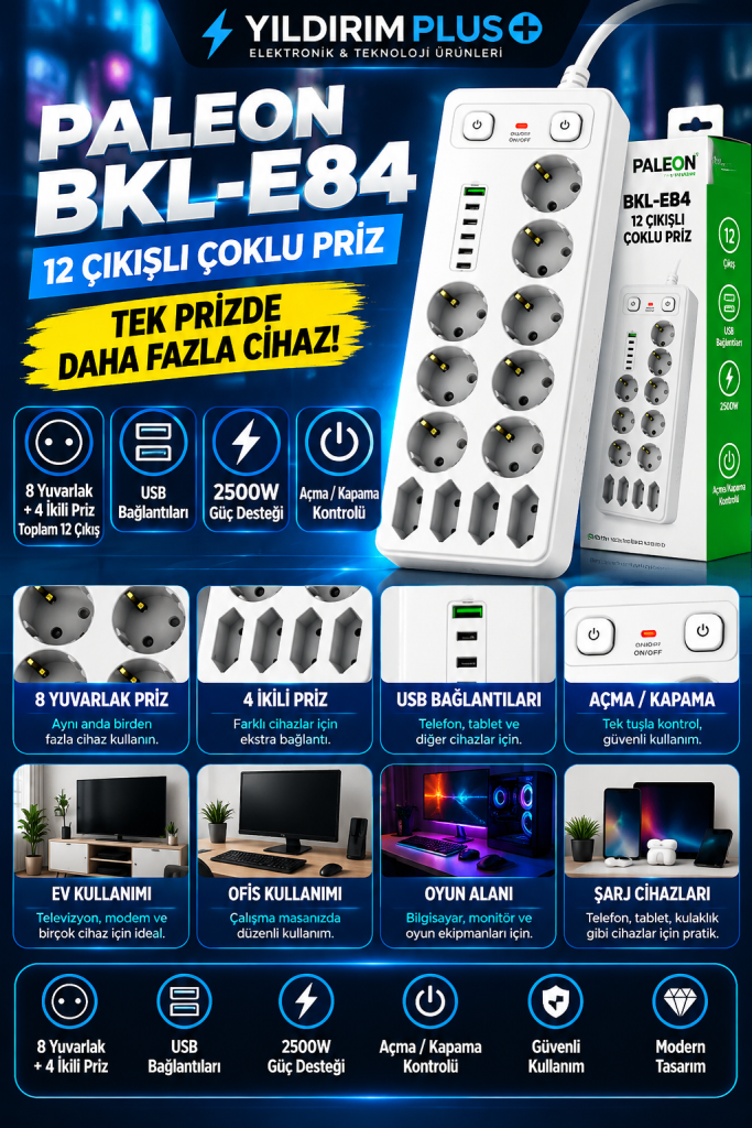 yüksek teknolojili Çoklu priz İstasyonu