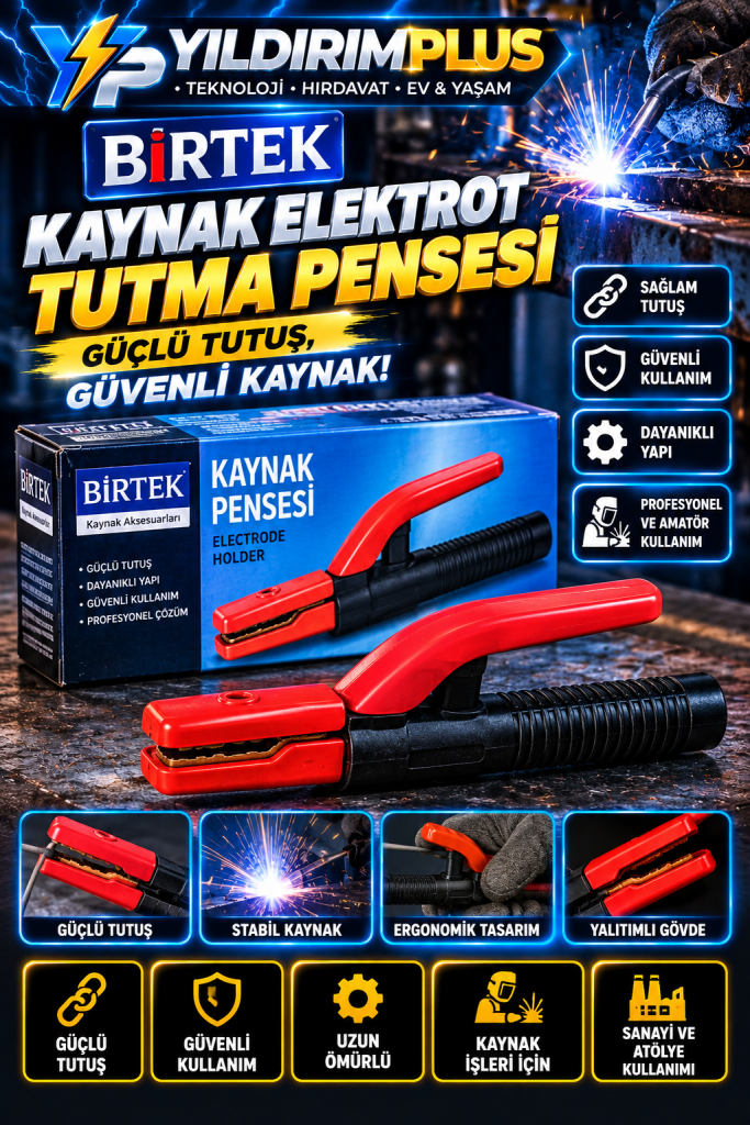 güçlü tutuş, güvenli kaynak penseleri