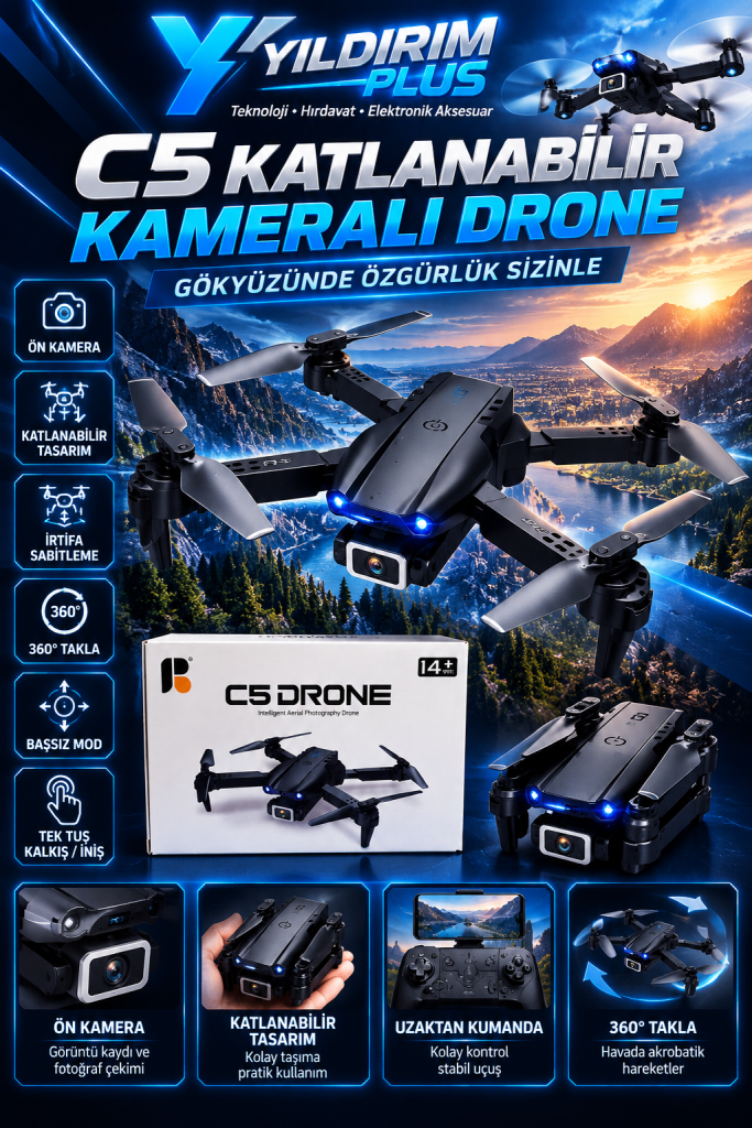yıldırım plus c5 drone reklamı