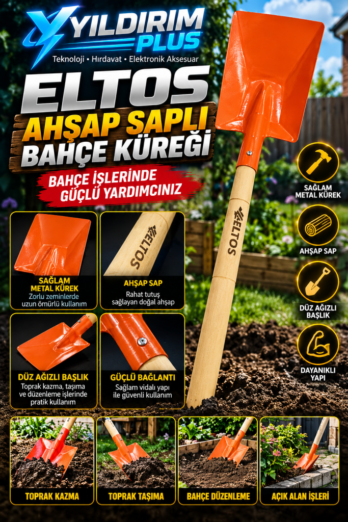 yıldırım plus eltoş bahçe küreği