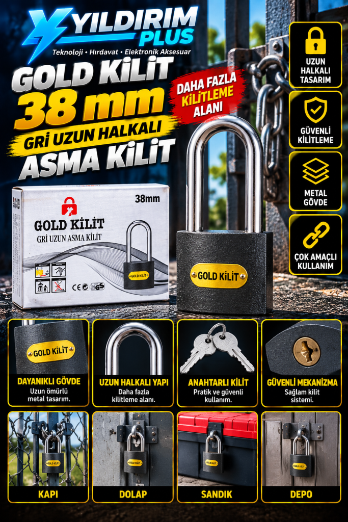 yıldırım plus gold kilit tanıtım posteri