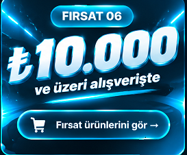 Sepette Ekstra Fırsat 06: ₺10.000 ve üzeri alışverişte fırsat ürünleri