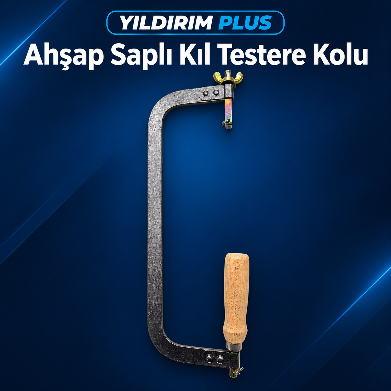 Ahşap Saplı Kıl Testere Kolu ürün görünümü Ahşap Saplı Kıl Testere Kolu ürün görünümü