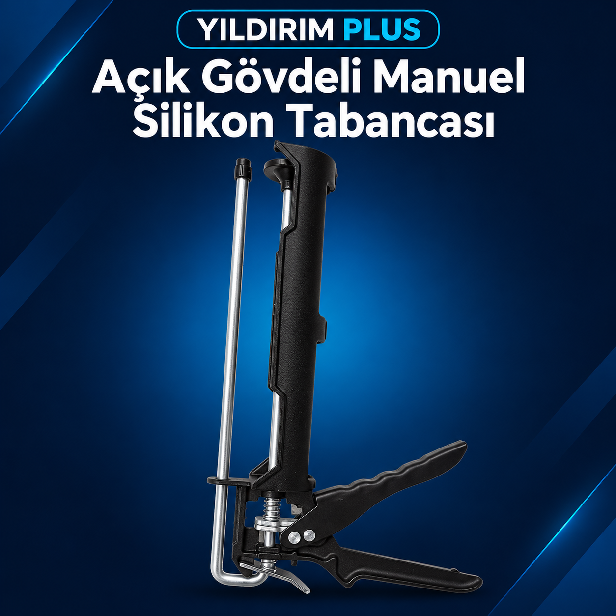 Açık Gövdeli Manuel Silikon ve Mastik Sıkma Tabancası Açık Gövdeli Manuel Silikon Tabancası ürün görünümü