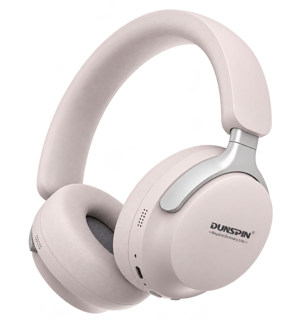 Dunspin DS-T11 Bluetooth 5.3 Kablosuz Kulak Üstü Kulaklık – Pudra Pembe Dunspin DS-T11 Bluetooth 5.3 Kulak Üstü Kulaklık ürün görünümü